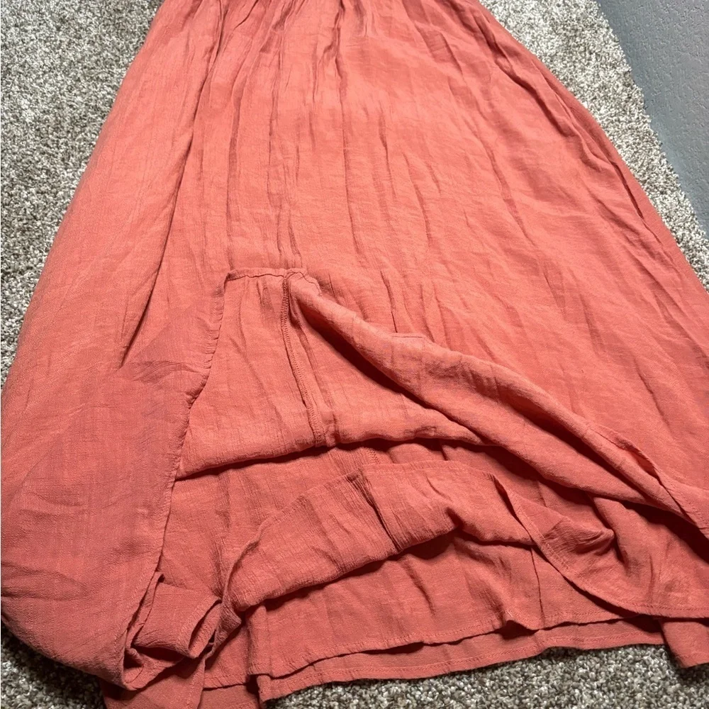 Wishlist Terracotta Button-Front Maxi Dress - Picture 8 of 14